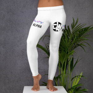 Nordic Alpha Black Logo Women's Leggings