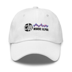 Nordic Alpha Black Logo Embroidered Hat