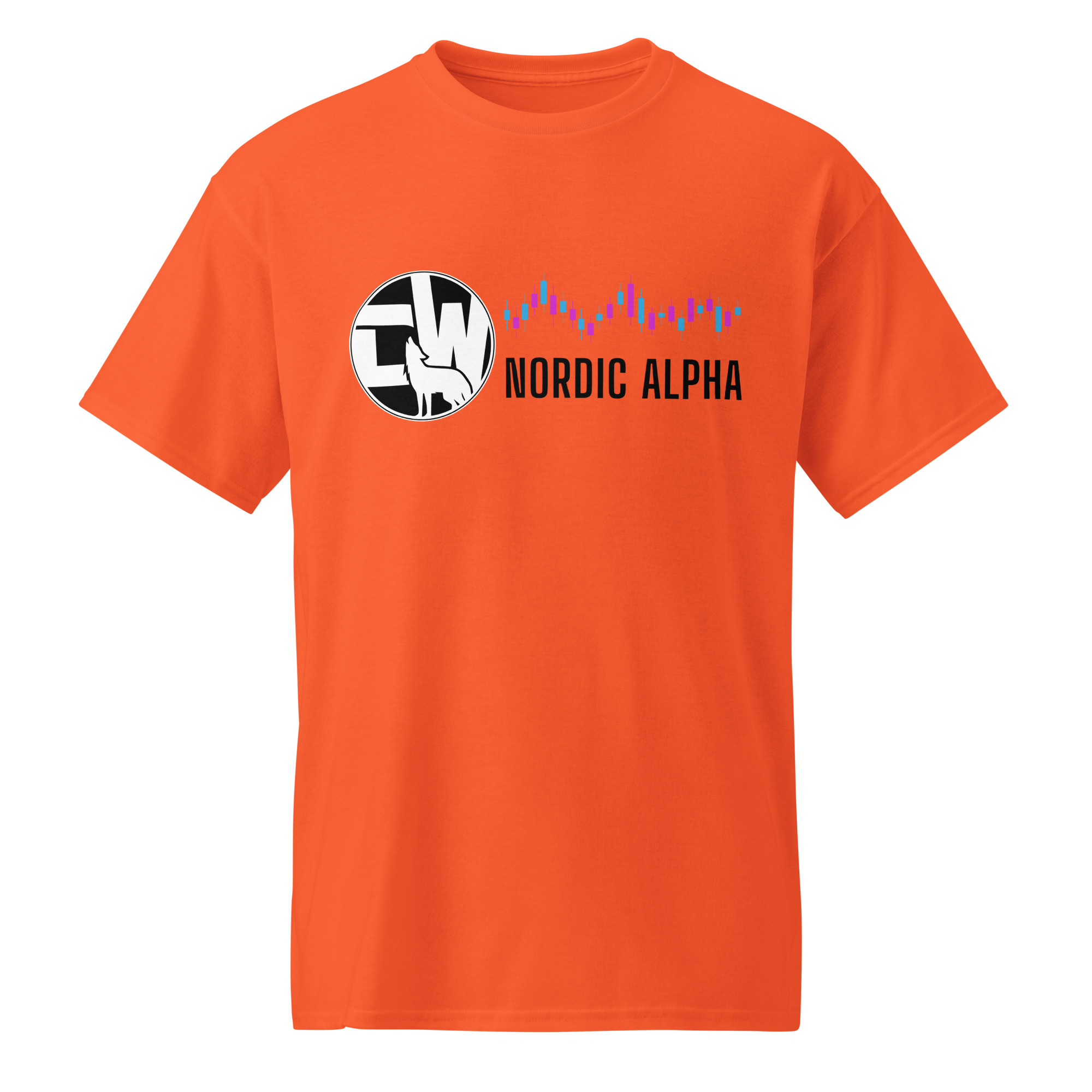 Nordic Alpha Black Logo DryBlend® T-Shirt - Image 2